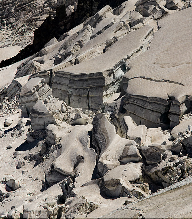 Glacier des Rognons, Grands Montets, Mont Blanc Massif