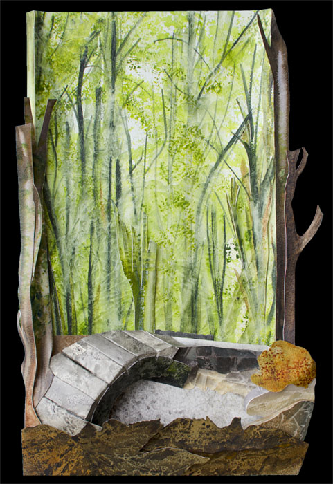 le pont de la petite Vache (almost gone)